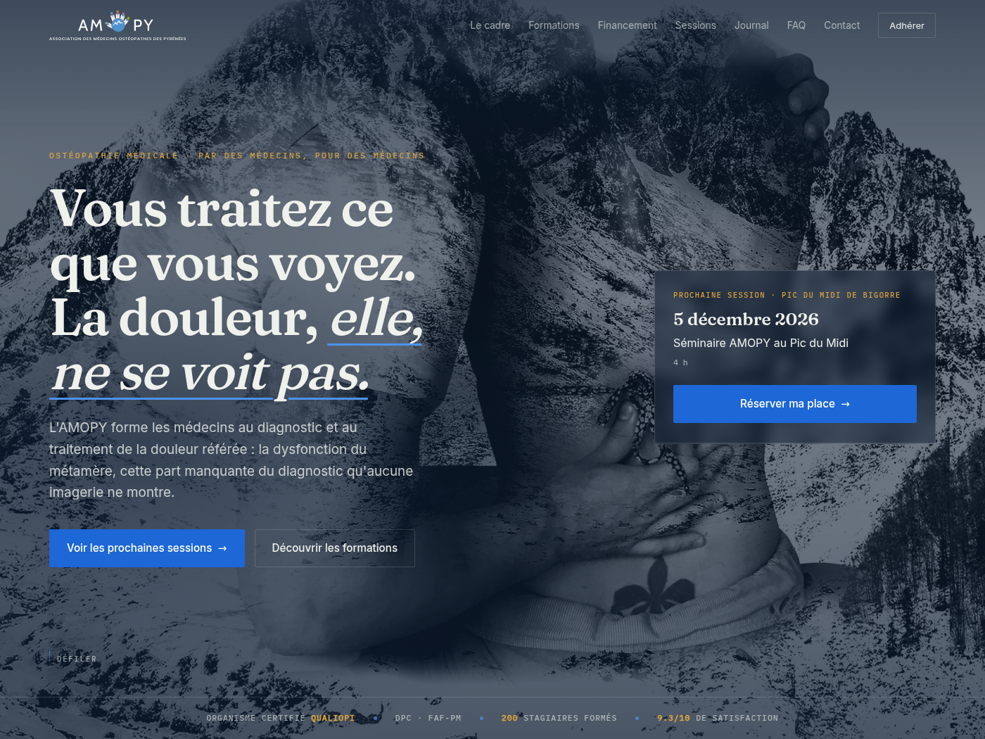 Site amopy.fr